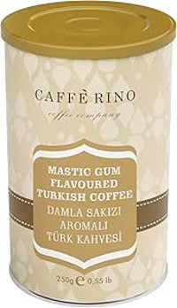 Caffe Rino Damla Sakızlı Orta Kavrulmuş Türk Kahvesi 250 gr