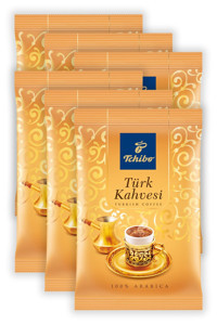 Tchibo Sade Çok Kavrulmuş Türk Kahvesi 6x100 gr