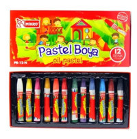 Mikro 12'li Renk Pastel Boya