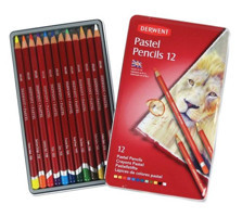 Derwent 12'li Teneke Kutu Pastel Boya