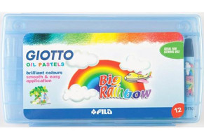 Giotto 295100 Plastik Kutu 12 Renk Pastel Boya