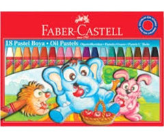 Faber-Castell 18 Renk Karton Kutu Pastel Boya