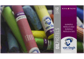 Talens Van Gogh Yağlı 12 Renk Pastel Boya