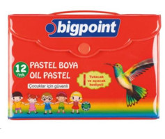 Bigpoint 12 Çantalı Pastel Boya