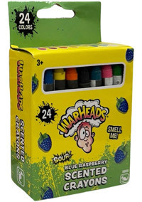 Warheads Blue Raspberry Scented 24 Renk Pastel Boya