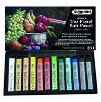 Bigpoint Artists' Soft Pastel 12 Pastel Boya