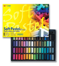 Mungyo Gallery Artists' Soft Pastel 64 Renk Yarım Boy Pastel Boya