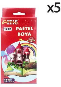 Altıs 12'li 5'li Pastel Boya