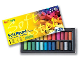 Mungyo Gallery Soft Toz Yarım Boy 24'lü Pastel Boya