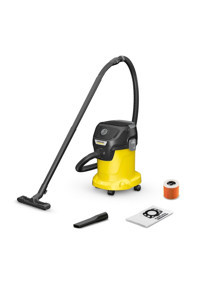 Karcher KWD 3 V-17/4/20 1000 W Dikey Toz Torbalı Süpürge Sarı - Siyah