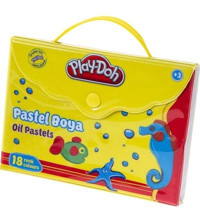 Play-Doh Çantali 18'li Pastel Boya