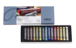 Talens Rembrandt Soft 15 Renk Tam Boy Pastel Boya