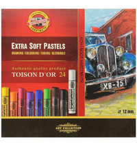Koh-i Noor Toison D'Or Extra Soft Pastel 24'lü Pastel Boya