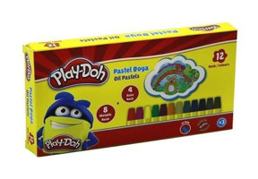 Play-Doh +B772:B79312 Renk 8 Metalik+4 Neon Renk Pastel Boya