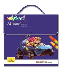 Adeland 24'lü Çantalı Pastel Boya