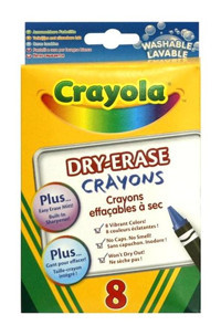Crayola Beyaz Tahta Pastel Boya
