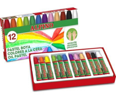 Alpino 12'li Plastik Kutulu Pastel Boya