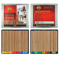 Koh-i Noor Gioconda Soft Pastel Kalem 48 Renk Metal Kutu Pastel Boya
