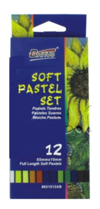 Bianyo 12'li Soft Karışık Tonlar Pastel Boya