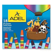 Adel Karton Kutu 18'li Pastel Boya