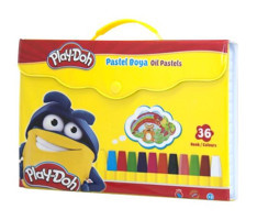 Play-Doh Pa008 36 Renk Çantali Play Pastel Boya