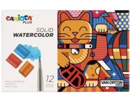 Carioca Elleri Kirletmeyen Yıkanabilir Kalemi Plastello 12'li Pastel Boya