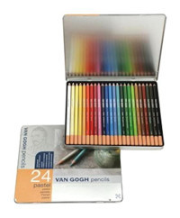 Talens Van Gogh 24 Renk Metal Kutu Pastel Boya