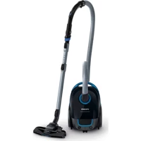 Philips PowerPro Compact FC8371/09 750 W Yatay Toz Torbalı Süpürge Mavi - Siyah