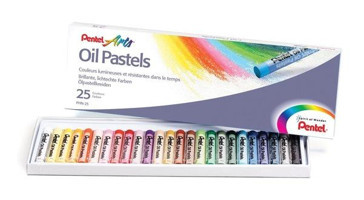 Pentel Yağlı Seti 25'li Pastel Boya