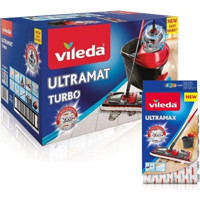 Vileda Ultramax Turbo 2'li Temizlik Seti Çok Renkli
