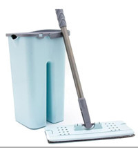 Zambak Temizlik Seti Mavi + Yedek Mop