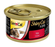 Gimcat Shinycat Tavuklu Yetişkin Yaş Kedi Maması 70 gr