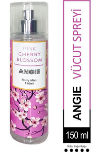 Angie Pink Cherry Blossom Çiçeksi Unisex Vücut Spreyi 150 ml