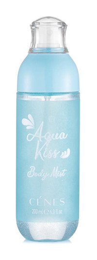 Cenes Aqua Kiss Aromatik Simli Kadın Vücut Spreyi 200 ml
