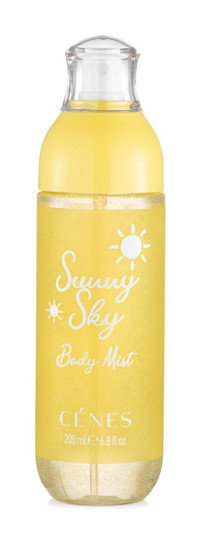 Cenes Sunny Sky Shimmer Aromatik Simli Unisex Vücut Spreyi 200 ml