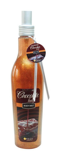 Prize Cosmetics Gourmand Chocolate Fudge Simli Kadın Vücut Spreyi 250 ml
