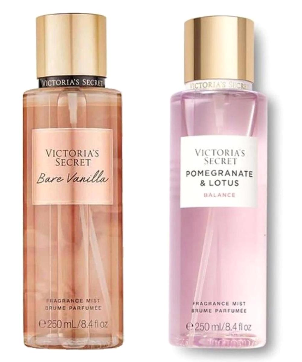 Victoria's Secret Bare Vanilla-Pomegranate & Lotus Kadın Vücut Spreyi 2x250 ml