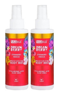 Mara Dream Berry Çilek Hyalüronik Asit Kadın Vücut Spreyi 2x150 ml