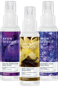 Avon Senses Orkide Unisex Vücut Spreyi 3x100 ml