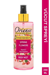 Oriense Spring Flowers Çiçeksi Hyalüronik Asit Nemlendiricili Unisex Vücut Spreyi 250 ml