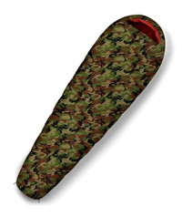 Husky Army -17 Derece Polyester Kış Kamp Tek Kişilik Yetişkin Uyku Tulumu Haki
