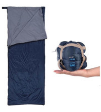 Lixada 9 Derece Polyester Dört Mevsim Kamp Tek Kişilik Yetişkin Uyku Tulumu Lacivert