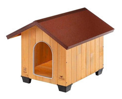 Ferplast Domus Canile Small Ahşap Köpek Kulübesi