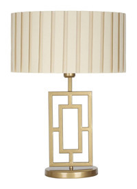 Vinner Puglia Gold Bej Metal Abajur