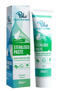 Polo Sterilised Tüy Dökme Yetişkin Kedi Vitamini Macun 100 gr