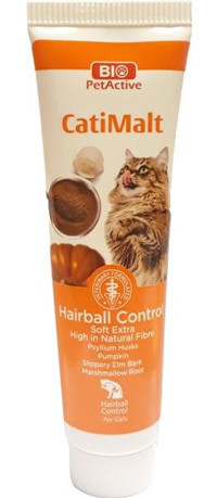 Bio PetActive Catimalt Plus Tüy Dökme Yetişkin Kedi Vitamini Macun 100 ml
