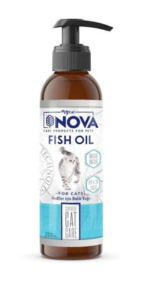 Nova Bağışıklık Güçlendirici Yetişkin Kedi Vitamini Yağ 200 ml