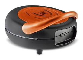 Karaca Funday Yuvarlak Tekli 1000 W Kahverengi Waffle Makinesi