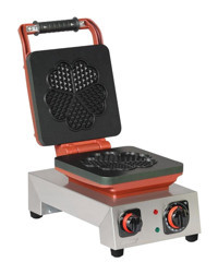 Omake WFL21.E12.1401.Z5F Kalpli Tekli 2500 W Kırmızı Siyah Waffle Makinesi
