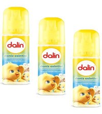 Dalin Deniz Esintisi Sprey Bebek Kolonyası 3x100 ml